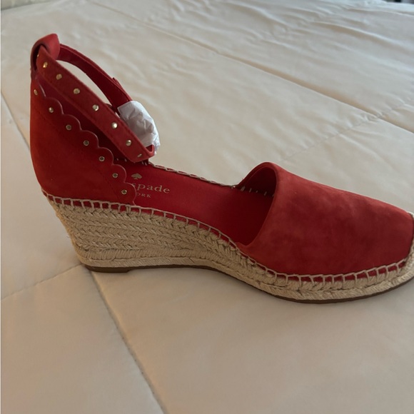 Kate Spade Vibrant Red Espadrille - Picture 3 of 8